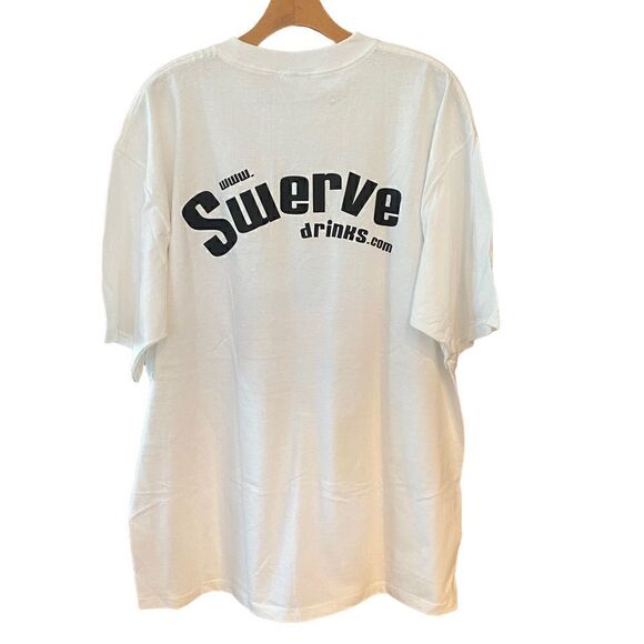 FOL 2003 Coca-Cola Vintage White Graphic Whimsical Cow Swerve Cotton T-Shirt - Picture 2 of 7